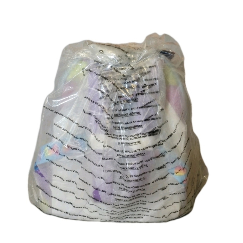 Loungefly Lisa Frank Color Block Mini Backpack Double Strap Shoulder Bag Purse - Picture 7 of 9